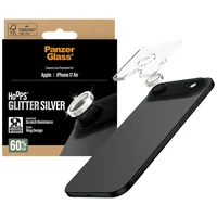 PanzerGlass Hoops Glitter Tempered Glass Lens Apsauginis stiklas skirtas iPhone Air - sidabrinis