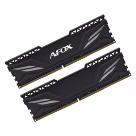AFOX GAMING DDR4 2X16GB 3200MHZ CL16 RANK1 XMP2 juodas