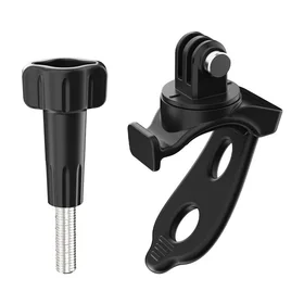 Sunnylife BD892 lanksti silikoninė juosta sporto kamerai (juoda)