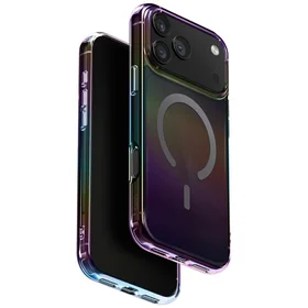 Uniq Iridescia dėklas telefonui iPhone 17 Pro Max Magnetinis įkrovimas - įvairiaspalvis