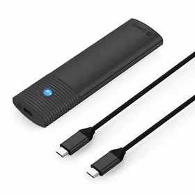 Orico PWM2-G2 M.2 NVME USB-C 10Gb/s diskų įrenginys - juodas