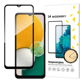 Wozinsky Itin tvirtas pilnas klijų grūdintas stiklas pilnas ekranas su rėmeliu dėklui draugiškas Samsung Galaxy A13 / A23 / A23 5G / M13 juodas