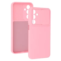Camshield Minkštas dėklas telefonui Samsung Galaxy A16 4G/5G šviesiai rožinis