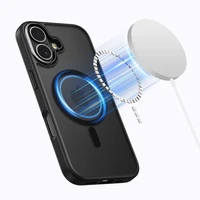 Tech-Protect MagEdge Magnetinis dėklas telefonui iPhone 17 - matinė juoda