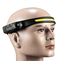 LED žibintuvėlis ant galvos W689-1 atsparus vandeniui IPX4