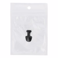 Lightning įkrovimo lizdo dangtelis su laikikliu juodas