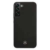 Mercedes Silicone Line dėklas Samsung Galaxy S22+ - juodas