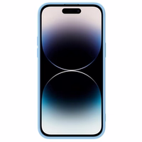 Dėklas Nillkin CamShield Silky Magnetic Silicone Apple iPhone 14 Pro Max šviesiai mėlynas
