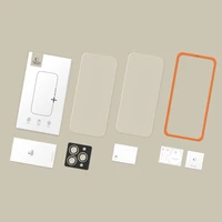 Tech-Protect Easy Set+ 3-jų rinkinys grūdintas stiklas iPhone 16 Pro / 17 Pro - skaidrus