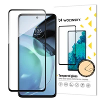 Wozinsky Pilno klijavimo apsauginis stiklas Motorola Moto G72 9H, su juodu rėmeliu