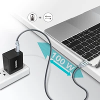 Choetech XCC-1002-GY USB-C - USB-C PD QC kabelis 100W 5A 480Mb/s 1.8 m, pilkas