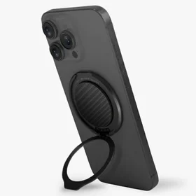 Uniq Gripfit Premium 360 magnetinis laikiklis su atrama – juodas / anglies juodas