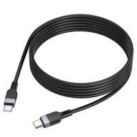 USB kabelis Hoco X109 60W USB-C to USB-C 2.0m juodas