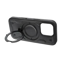 Dėklas FROST ARMOR IPHONE 15 juodas