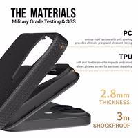 Dėklas Perfectionists Triangle Mag Case Apple iPhone 16 juodas