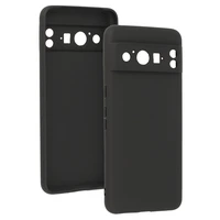 Matinis galinis dėklas telefonui GOOGLE PIXEL 8 PRO juodas