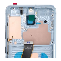 LCD ekranas SAMSUNG S20 4G mėlynas SOFT OLED su rėmeliu