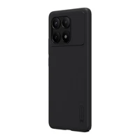 Nillkin Super Frosted Shield Pro dėklas Xiaomi Redmi K70E/Poco X6 Pro 5G (juodas)