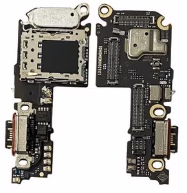 Lanksčioji jungtis Xiaomi 13 su įkrovimo kontaktu ir mikrofonu, SIM kortelės kontaktu originali (service pack)