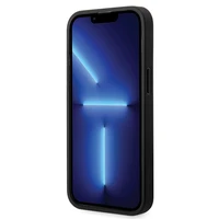 BMW odinis deimantinio rašto dėklas telefonui iPhone 14 Pro - juodas