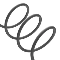 Baseus Jelly kabelis USB į Lightning, 2,4A, 1,2m (juodas)