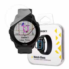 Wozinsky Pilno klijavimo grūdintas stiklas Garmin Forerunner 965 (2 vnt.)