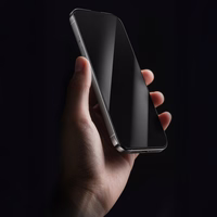 Rock Tempered stiklas Privatumo Full-coverage Anti-static for Iphone 17 Pro Max