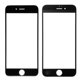 LCD stikliukas Apple iPhone 6S su rėmeliu ir OCA juodas V2 ORG