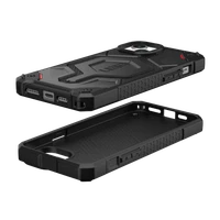 UAG Monarch Pro dėklas su MagSafe iPhone 15 Plus - juodas kevlaras