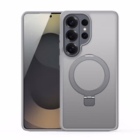 Dėklas Dux Ducis Yind Magnetic Stand Samsung S948 S26 Ultra pilkas