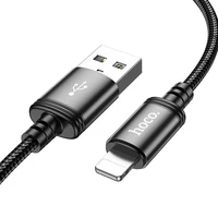 Kabelis USB-A į Lightning Hoco 2,4A 3 m X91 juodas