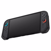 Spigen Rugged Armor dėklas Nintendo Switch 2 – matinis juodas