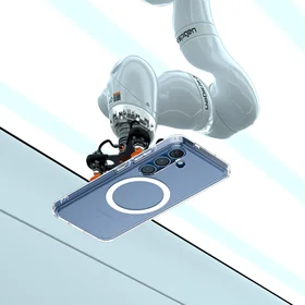 Spigen Ultra Hybrid Mag dėklas telefonui Samsung Galaxy S25 - skaidrus