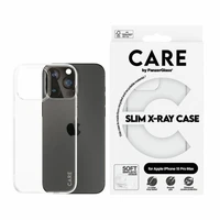 CARE by PanzerGlass plonas X-Ray dėklas telefonui iPhone 15 Pro Max - skaidrus