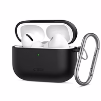 Tech-Protect silikoninis Hook dėklas AirPods Pro 3 juodas