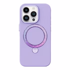 Joyroom PN-14L2 Šokantis ratas dėklas telefonui iPhone 14 Pro (violetinė)
