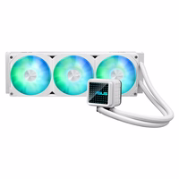 ASUS Prime LC 360 ARGB White Edition Procesorius Universalusis skystinis aušintuvas 12 cm Balta 1 vnt
