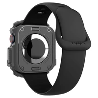 Spigen Rugged Armor dėklas Apple Watch 10 46mm laikrodžiui - pilkas