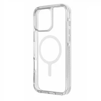 Uniq Combat iPhone 16 Pro 6.3" Magnetinis įkrovimo dėklas baltas/švytintis baltas