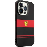 Ferrari FEHMP14XUCOK iPhone 14 Pro Max 6.7" juodas/juodas kietas dėklas IMD Combi Magsafe
