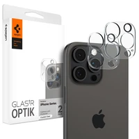 Spigen Optik.tR kameros apsauga iPhone 14 Pro / Pro Max / 15 Pro / Pro Max / 16 Pro / Pro Max – skaidri, 2 vnt.