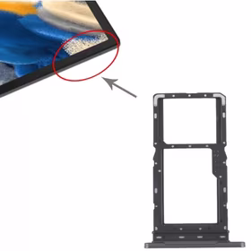 SIM kortelės laikiklis suderinamas su Samsung X205 Tab A8 10.5'' SIM kortelės laikiklis juodas