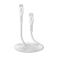 SBS TECABLELIGTC2W USB-C - Lightning kabelis 2 m - baltas