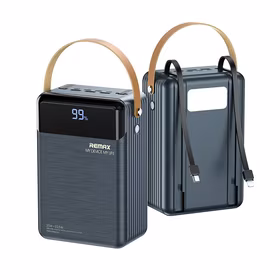 Išorinė baterija Power Bank Remax RPP-566 22.5W 80000mAh pilka