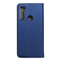SMART Dėklas telefonui Book XIAOMI Redmi Note 8T tamsiai mėlynas