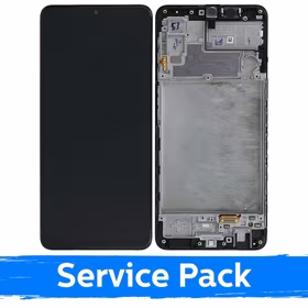 Ekranas skirtas Samsung M225 M22 / E225 F22 juodas su rėmeliu (Service Pack)