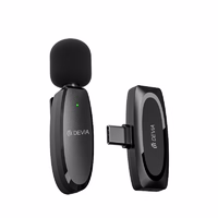 Devia microphone for smartfon Kintone USB-C juodas