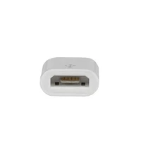 Įkroviklio adapteris - Micro USB į Lightning - baltas