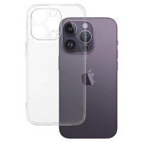 Itin plonas 1mm dėklas telefonui Iphone 14 Pro Max skaidrus
