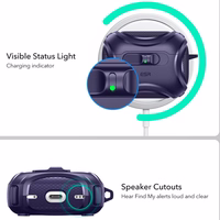 ESR Cyber FlickLock MagSafe deklas AirPods Pro 3 - Violetinis